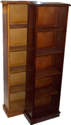 Tall media shop storage unit